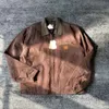 Designer Mens Carhartte Jacket Vintage Washed Canvas Jacket Pullover Coat Lapel Neck Woolen Clothes outwear vadderade rockar Hip Hop Long Pants Byxor 684