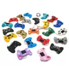 100 pezzi in PVC Tasto chiave di alta qualità Game Machine Key Rings Mini Cartunato carino Gamepad Joystick Tornario Fit Men Women Keys Bag 240504