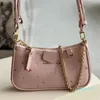 Designerskie torby Kobiety torby na ramię Crossbody Torbki łańcuchowe lustro jakość dama łatwa torebka na pasku litery torebki kwiatowe torebki torebki torebki