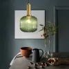 Lichten retro kleurrijke glazen hanglampen creatief woonkamer lamp