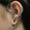 Boucles d'oreilles mode punk punk twining forme de serpent boucles d'oreilles boucles d'oreilles étalon pour les bijoux de style femmes 230831