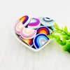 Blocks 50 / 100pcs BPA Mini Free Mini Silicone Rainbow Beads Rodeurs Toys Toys Baby Products Tiny Rod Pandants