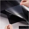 Produits de soins 6mx0,5 m Venture de voiture Film de protection Black Tint Tint Tenture Roll Kit VLT 8% 15% 25% 35% 50% résistant aux UV pour Drop délivre DHMJX