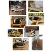Katbedden meubels houten katten krassen katten krassen bord bed 5 in 1 krabblokje huisdier katten speelgoed slijpen nagelschroefmat training slijpklauw