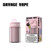 Savage Vape Sigarette Eletttroniche Puff 10k 10000 9K Регулируемые 25 мл одноразовые E -циг -Vapes 2% 3% 5% 10 Аромат.