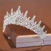 Wedding Haar sieraden Itacazzo Bruids Hoofdkleding Zilverkleur Barokstijl Noble Ladies Bridal Tiaras