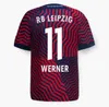 23 24 RB Nkunku Lipzigs Silva Soccer Maglie 2023 2024 camicie da calcio RBL Haidara olmo Szoboszlai Poulsen Klostermann Forsberg Laimer Men Kids Kipziges