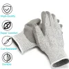 Gants nmsafety de haute qualité 6 paires HPPPE Anticup Resistance Glove avec PU sur les gants de sécurité coupés de palmier