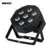 Shehds 7x12W RGBW 4IN1 LED PAR LIGHT - DMX512 Éclairage de lavage de scène compatible pour DJ, disco et fête LL