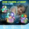 30 cm Jouettes en peluche mignonnes créatives lumineuses luminaires LED Light Animal Throws Oreads Kid Childrens Beau cadeau 240416