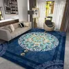 Carpets Bohemian Style Crystal Velvet Carpet Wear Ush Tableau de lit Dirt Routier Résistant