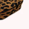 Totes Plüsch Tiermaterial Messengerbeutel Original Design -Tasche Leopardenmuster Großkapazitätsumbilder Einkaufshandtasche Einkaufshandtasche
