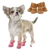 Appareils pour chiens 4pcs Chaussures pour animaux