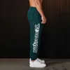 Jogger Mens Swearpants Amerikan tarzı giyim spor sporu spor fitness pamuk eğitim pantolon yazdırılmış orta bel çekme 240418