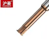 Troffel Huhao 60 ° wolfraamcarbide enkele tand spiraalvormige frees Cutter 3 fluiten 4 messen CNC Tool UNC/ UND DRAAD END MILL ROUTER BITS