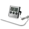 Griglie cucina cucina digitale termometro a base di cibo per alimenti per forno bbq grill function con misuratore di calore della sonda per cottura