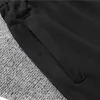 Дизайнерские роскошные мужские спортивные тренировочные шорты хлопок повседневные шорты эластичные талии бегунов спортивные шорты пота черные белые