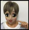2018 Nouveau anime girl masque cosplay Cartoon Crossdressher Latex Adulte Blue Eyes mignon Anime Femme Masque 6369232