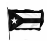 Banner Flags Puerto rico Bandera Blanca y blanca Montaje de pared ajustable Banner Decoración al aire libre 90x150 cm de poliéster