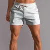 Heren shorts zomer nieuwe 100% katoen casual shorts heren hoge kwaliteit mode korte broek mannen zijkant zakken zip running shorts menl2405