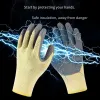 Gloves 400v Insulating Gloves Antielectricity Security Protection Gloves Rubber Electrician Work Nonslip Gloves Protection Travail