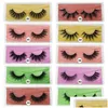 Faux cils 3d vison cils naturels long set faux cils bk maquillage différents 20 styles drop livraison de la santé