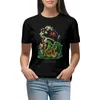 Kadın Polos Kesen Bitkiler Vintage Sarracenia Botanik T-Shirt Estetik Giyim Kawaii Giysileri Sevimli Üstler Kadınlar İçin Tshirts