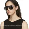 Okulary przeciwsłoneczne Sprzedaj dobrze bez granicą kwadratową modę dla kobiet kobiet 2024 Projektantka Kobieta steampunk okulary