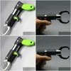 Fishing Accessories Tools 15Cm Portable Stainless Steel Fish Lip Grip Gripper Trigger Drop Delivery Sports Outdoors Otjti