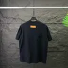 Männer Designer Tee T-Shirt Italien Herren Konkave konvexe Musterprint Kurzarm T-Shirts Baumwolle Frauen weiß schwarz T-Shirt S-2xl