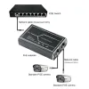 Outils 1 à 2 Port Poe Extender 100Mbps IEEE 802.3af / AT Standard 48V pour NVR IP Camera Poe Extension de 100 mètres pour la gamme PoE