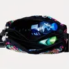 DHL50PCS Messenger Bags Retro National Style Двусторонняя вышивка с большой емкостью квадратные плечи сумки