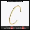 Enfashion Basic Bracelet Bracelet Manchette Gold Color Bracelet Brancle для женщин и мужчин браслеты Bangles Pulseiras 240430