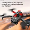 Drony V168 Pro Drone G Professional 8k z wysokiej rozdzielczości FPV aparat 5G WiFi bezszczotkowe składanie silnika RC cztery helikopterem Unikanie Dronu WX WX