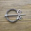 Brooches 12pcs Zinc Alloy Vintage Viking Brooch For Dress Suite Coat Cloak Pin Scarf Shawl Buckle Jewelry