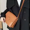 Shoulder Bags Fashion Ladies Packing Bag Split Leather Crossbody Messenger Women Business Work Underarm Flap Sling Satchels