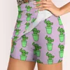 Jupes Cactus mignon en pot verte jupe pour femmes Y2k Vêtements d'été 2024 kpop de style pantalon avec poche kawaii doux adorable