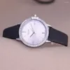 Wristwatches Women's Watch Japan Quartz Hours Simple Fine Fashion Dress Bracelet Real Leather Girl Gift Julius No Box
