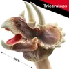 Andere speelgoed Dierlijke hand puppetten kinderen Koel rubberen speelgoedhaai en dinosaurusvormige verhalen die doen alsof ze met handschoenen speelt Childrens GiftSl240502