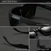 Zonnebrillen Dubery Europese en Amerikaanse mode -fietssporten Polariseerde bril