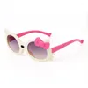 Lunettes de soleil rondes enfants mignons UV400 pour les filles de garçons