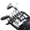 ゴルフ9アイアンクラブABSシャフトホルダースタッカーは、任意のサイズのバッグの装備を装飾しますAntishake主催者Hold Clubs 240428