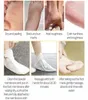 1bag2pcs Exfoliant les chaussettes de masque à pied pour les chaussettes de pédicure pour les pieds peluant le masque de santé soins des soins de santé de la peau