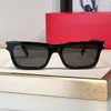 نظارة شمسية للرجال مصممة للنساء 461 صيف الأزياء Cateye Avant-Garde UV400 Goggles Style Anti-ultraviolet Glassate Classe Classes Random Box