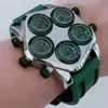 Designer orologio meccanico automatico di lusso jkco ceco leopardo multimetro multiplo coppia di piastre grandi coppia di nastro di silicio Internet ragazzi e ragazze orologi per uomini movimenti gqoz