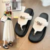 Fashion Original H Slipper Slippers Summer NOUVEAU BOUCLE DE MODE BOUCLE ÉPHERT CLIP CLIP TOE CONCUTHER