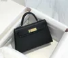 SOLDI PERCHIO 10A Specchio retrò di qualità Designer Full Wande Wanded Personalible Borse 19 cm Mini Epsom Handbag Borsa Luxuria Black Borse Cross Cohbody Splezza