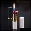 Lighters Home Collection Forme de rouge à lèvres plus légère avec ER Gas Président ACCESSOIRES DE TAUX POUR LA DROP DROP GARDIN