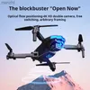 Drone X6 Pro Mini Drone 4K Akıllı Kaçınma Çift Kamera Uzaktan Kumanda Helikopter Drone Oyuncak Çantası Plus Dört Helikopteri Katlama Plus Bo WX