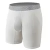 Onderbroek 1 dk ijs zijden zijden boksers shorts shorts middelste taille ondergoed ondergoed slanke sportfitness ademende man slipje